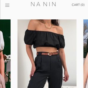 Na nin stella crop top